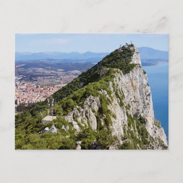 Carte Postale Gibraltar Rock (Devant)