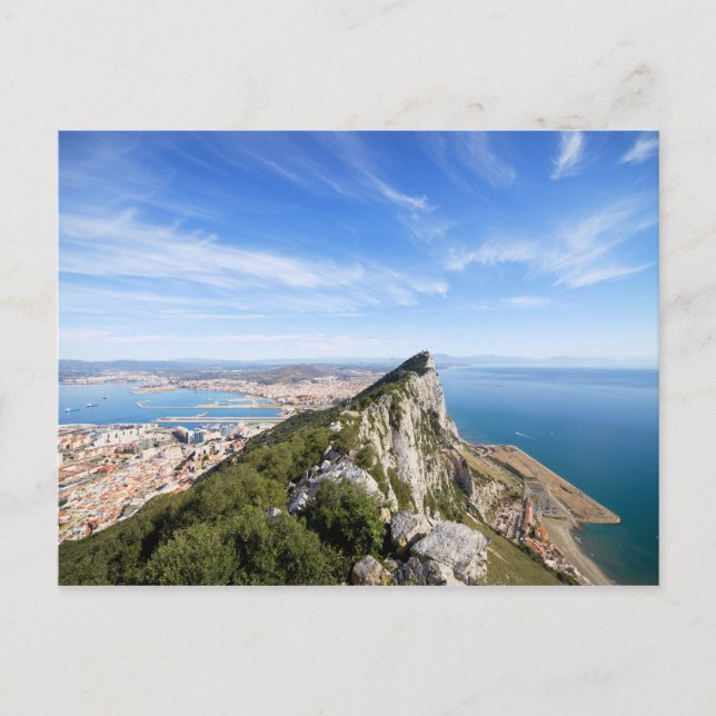 Carte Postale Gibraltar Rock (Devant)