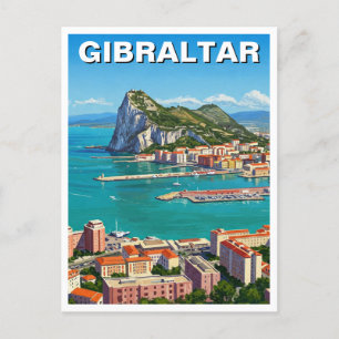 Carte Postale Gibraltar Travel