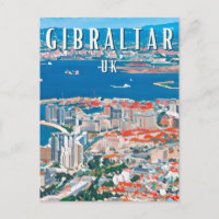 Gibraltar, ville des rochers et des falaises