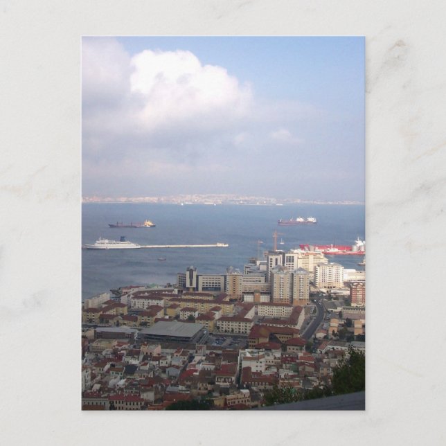 Carte Postale Gibralter Bay (Devant)