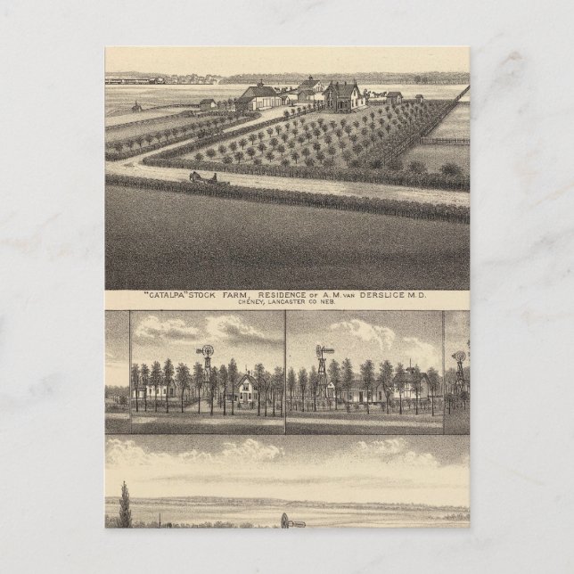 Carte Postale Gibson, Nebraska (Devant)
