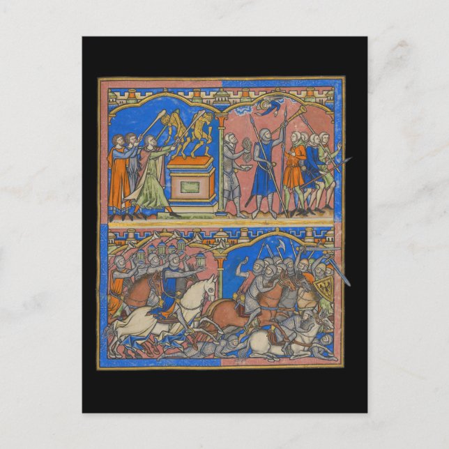 Carte Postale Gideon's Valiant Three Hundred The Crusader Bible (Devant)