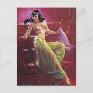 Carte Postale Gil Elvgren ♡ pin Vintage fille ♡