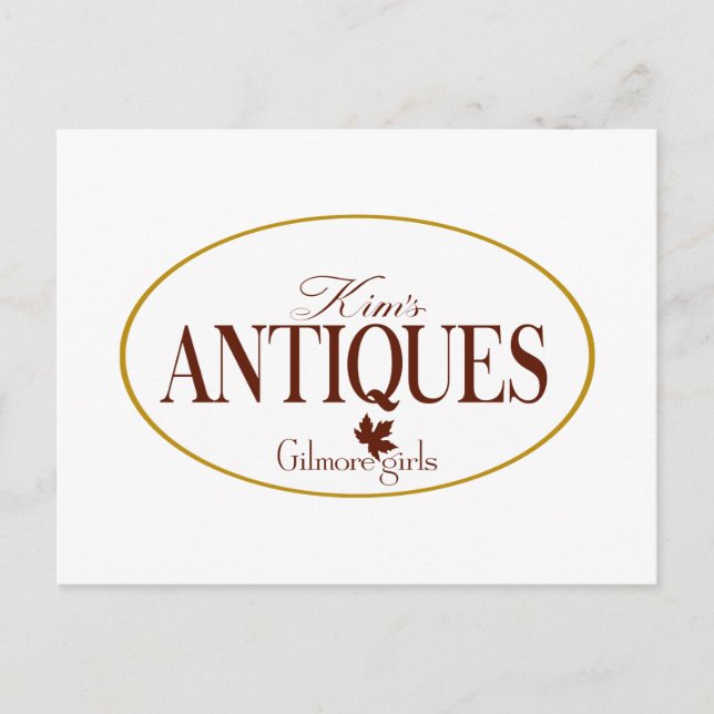Carte Postale Gilmore Girls | Antiquités de Kim (Devant)
