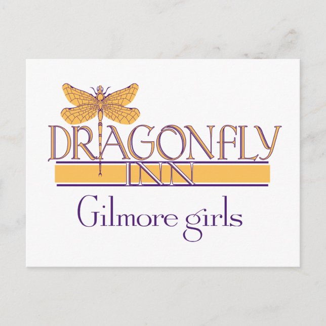 Carte Postale Gilmore Girls | Logo de Dragonfly Inn (Devant)