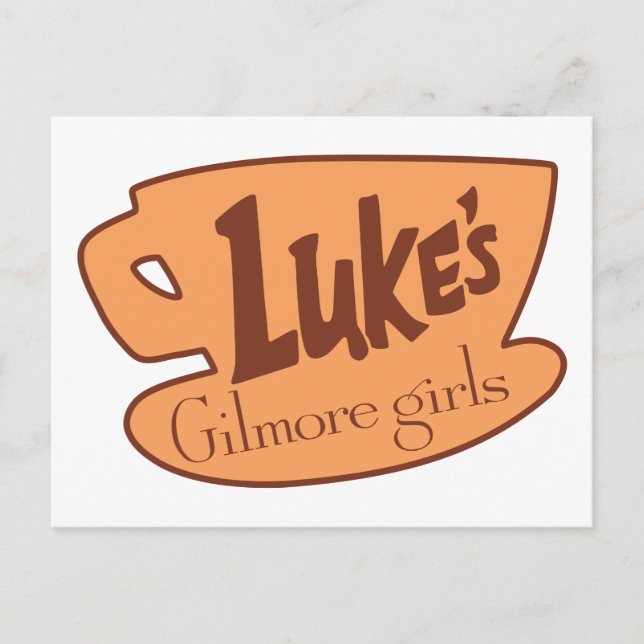 Carte Postale Gilmore Girls | Logo Luke's Diner (Devant)