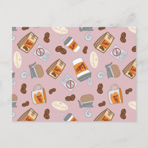 Carte Postale Gilmore Girls   Luke's Diner Coffee Motif