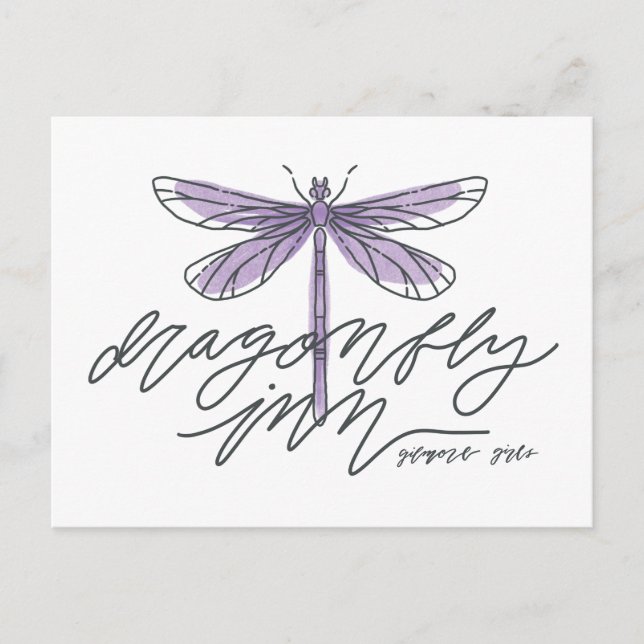Carte Postale Gilmore Girls | Script Dragonfly Inn (Devant)