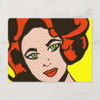 Carte Postale Ginger Snap Comic Book