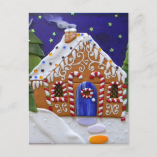 Carte Postale Gingerbread House