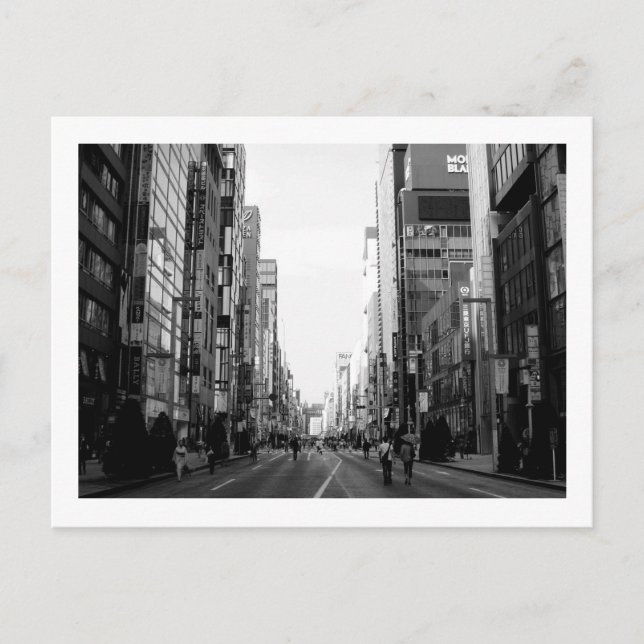 Carte Postale Ginza Chuo-dori : Tokyo (Devant)