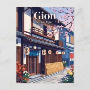 Carte Postale Gion Japon