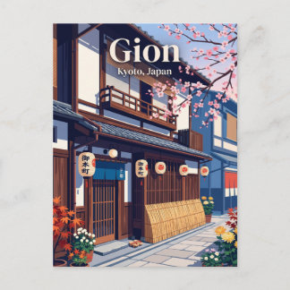 Carte Postale Gion Japon