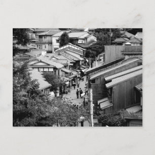 Carte Postale Gion Kyoto Japon Black & White Photographie