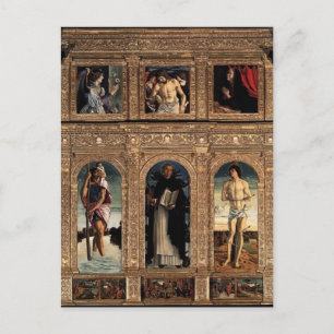 Carte Postale Giovanni Bellini-Polyptych de San Vincenzo Ferreri