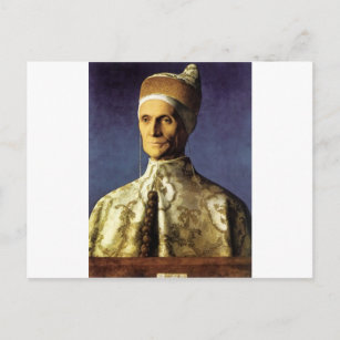 Carte Postale Giovanni Bellini Portrait de Doge Leonardo Loredan