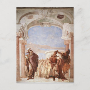 Carte Postale Giovanni Tiepolo : Détail d'Agamemnon
