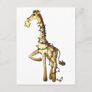 Carte Postale Girafe brillante