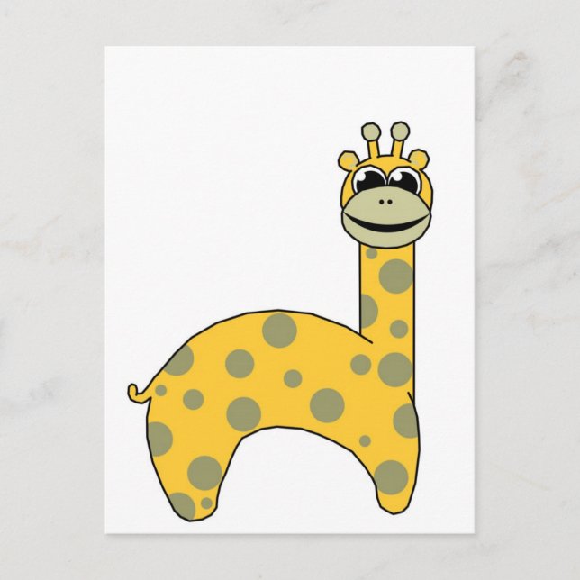 Carte Postale Girafes (Devant)