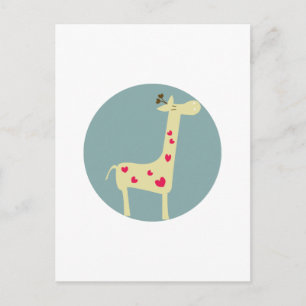 Carte Postale Giraffe