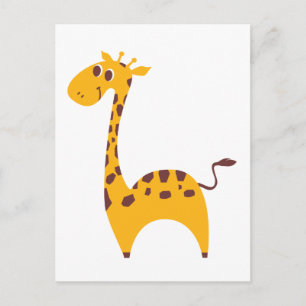 Carte Postale Giraffe