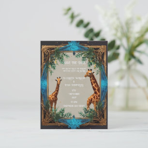 Carte Postale Giraffe sauvage