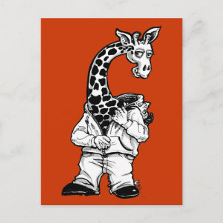 Carte Postale Giraffe-Suit