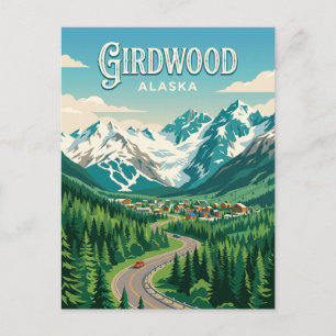 Carte Postale Girdwood États-Unis