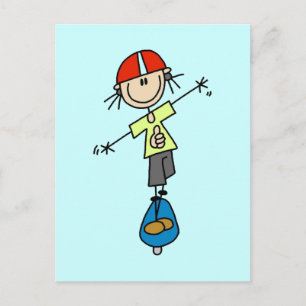 Carte Postale Girl Skateboarder Tshirts et cadeaux
