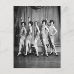 Carte Postale Girls du Chœur, 1927