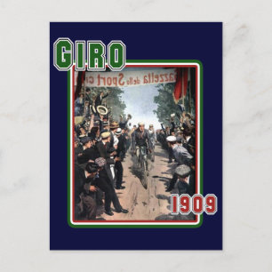 Carte Postale Giro 1909 Italia Cycling Cadeau
