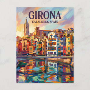 Carte Postale Girona Espagne