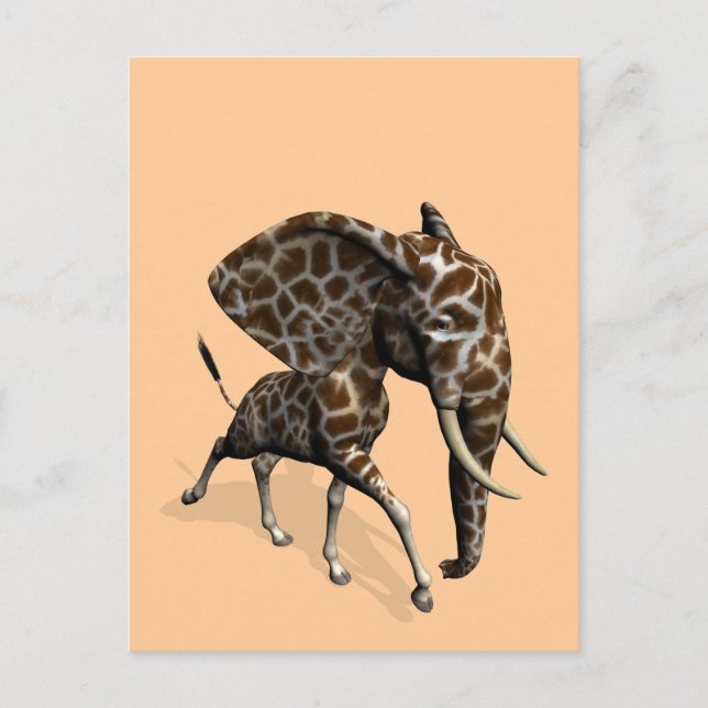 Carte Postale Girphant Ou Eleffe (Devant)