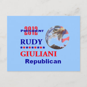 Carte postale GIULIANI 2012