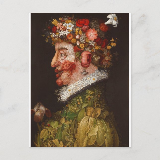 Carte Postale Giuseppe Arcimboldo - La Primavera (Devant)
