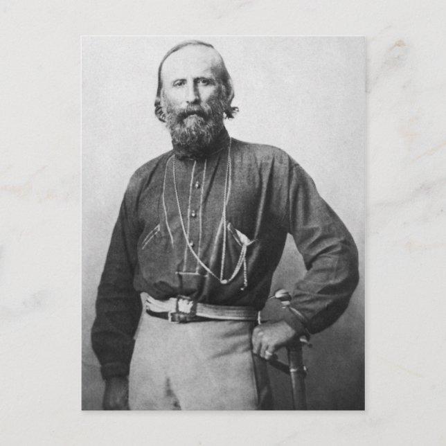Carte Postale Giuseppe Garibaldi (Devant)