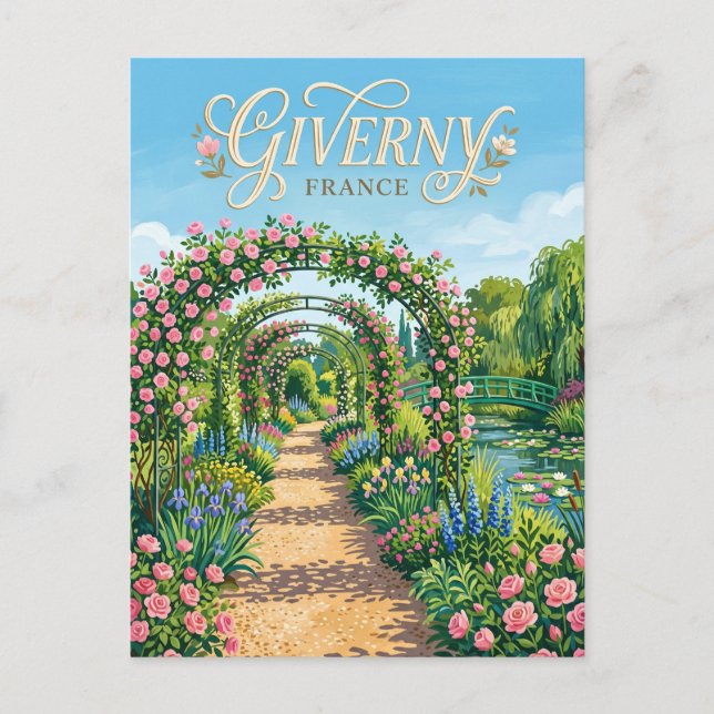 Carte Postale Giverny France (Devant)
