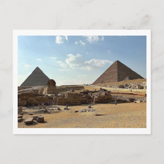 Carte Postale Giza Pyramid Complex. Postcard (Devant)
