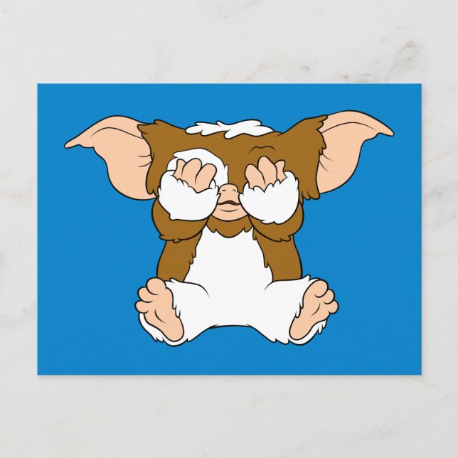 Carte Postale Gizmo | Personnage de bande dessinée mignon (Devant)