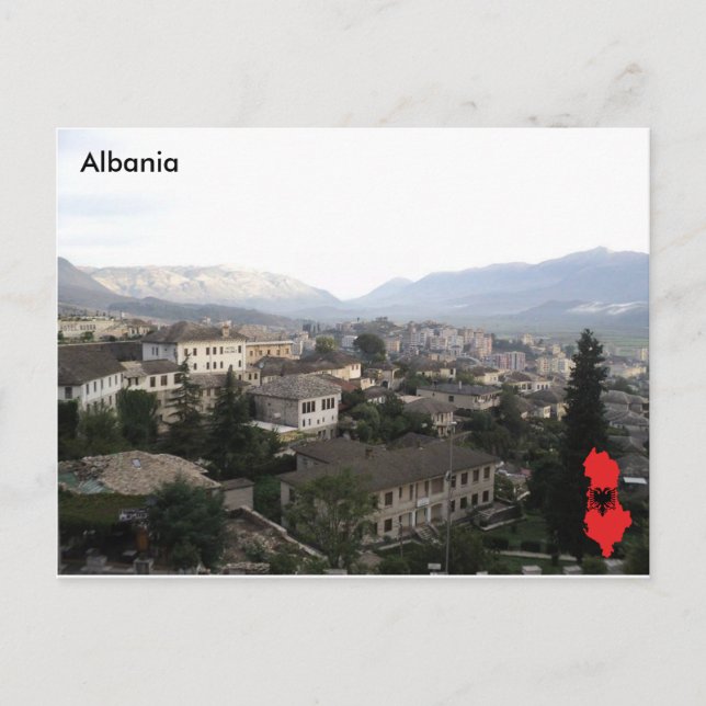 Carte Postale Gjirokastër, Albanie (Devant)