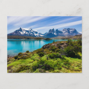 Carte Postale Glace et neige   Lac Pehoe, Patagonie, Chili