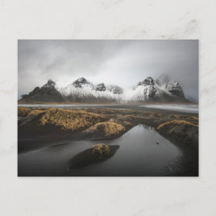 Carte Postale Glace et neige   Vestrahorn Mountain, Islande