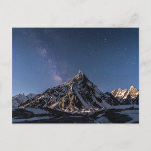 Carte Postale Glace et neige   Voie Lactée Glacier Baltoro, Paki