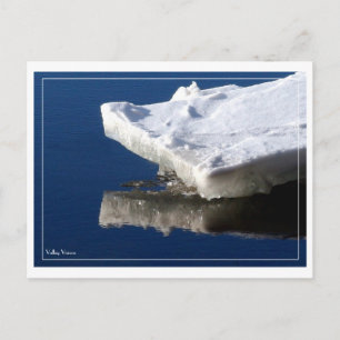 Carte Postale Glace fluviale