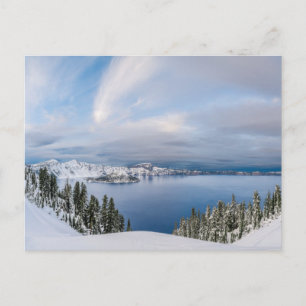 Carte Postale Glace & Neige   Crater Lake Oregon