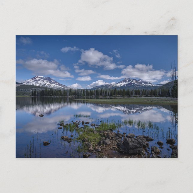 Carte Postale Glace & Neige | Sparks Lake, Oregon (Devant)