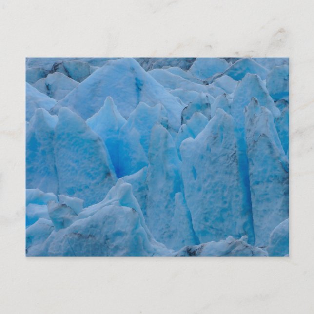 Carte Postale Glacier bleu (Devant)