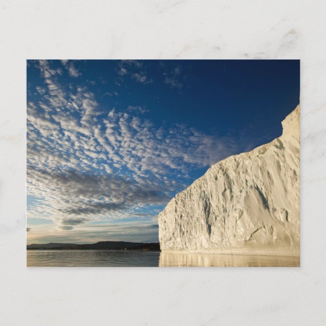 Carte Postale Glacier de Jakobshavn dans la baie de Disko (Devant)