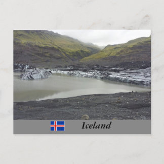 Carte Postale Glacier de Sólheimajökull, Islande